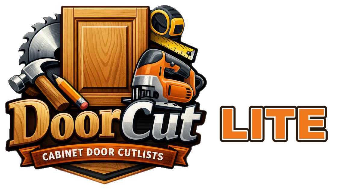 DoorCut Lite — cabinet door cut lists
