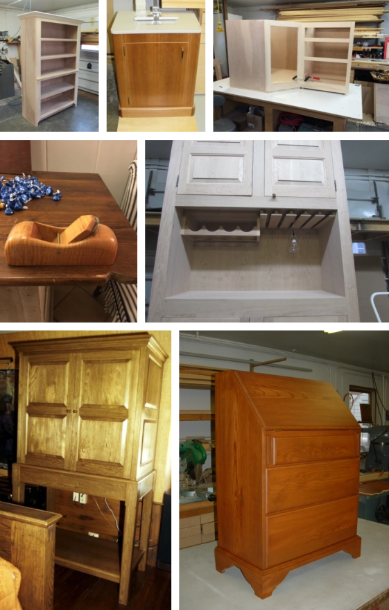 Cabinet and furniture project photos